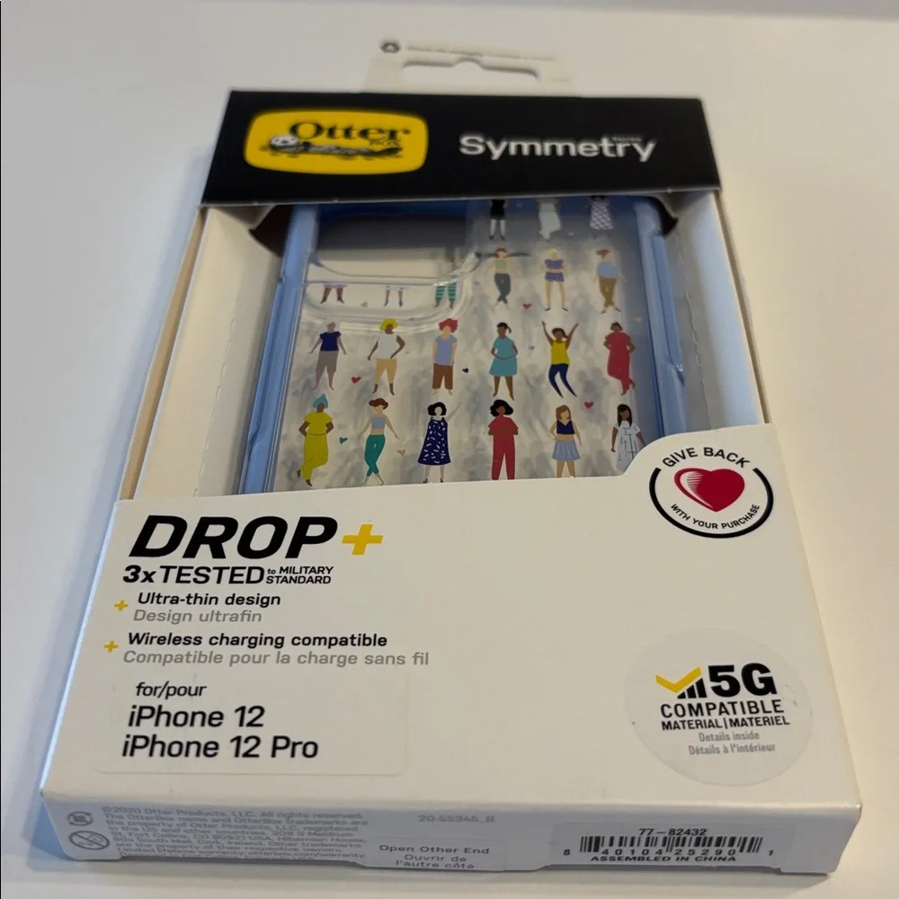 OtterBox Apple iPhone 12/Apple iPhone 12 Pro Symmetry Series Case in Stand Up